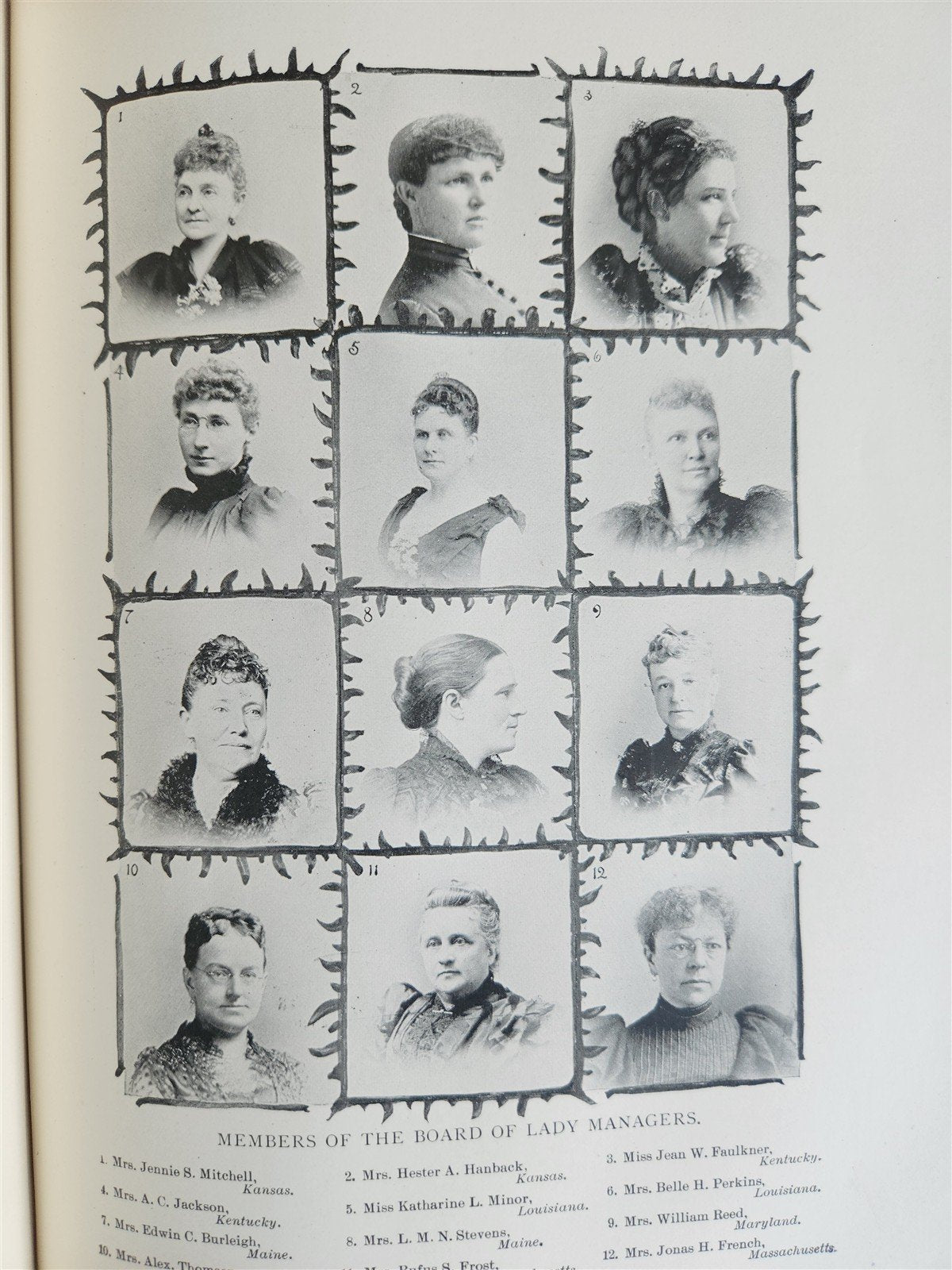 1894 Congress of Women World's Columbian Exposition ANTIQUE Americana