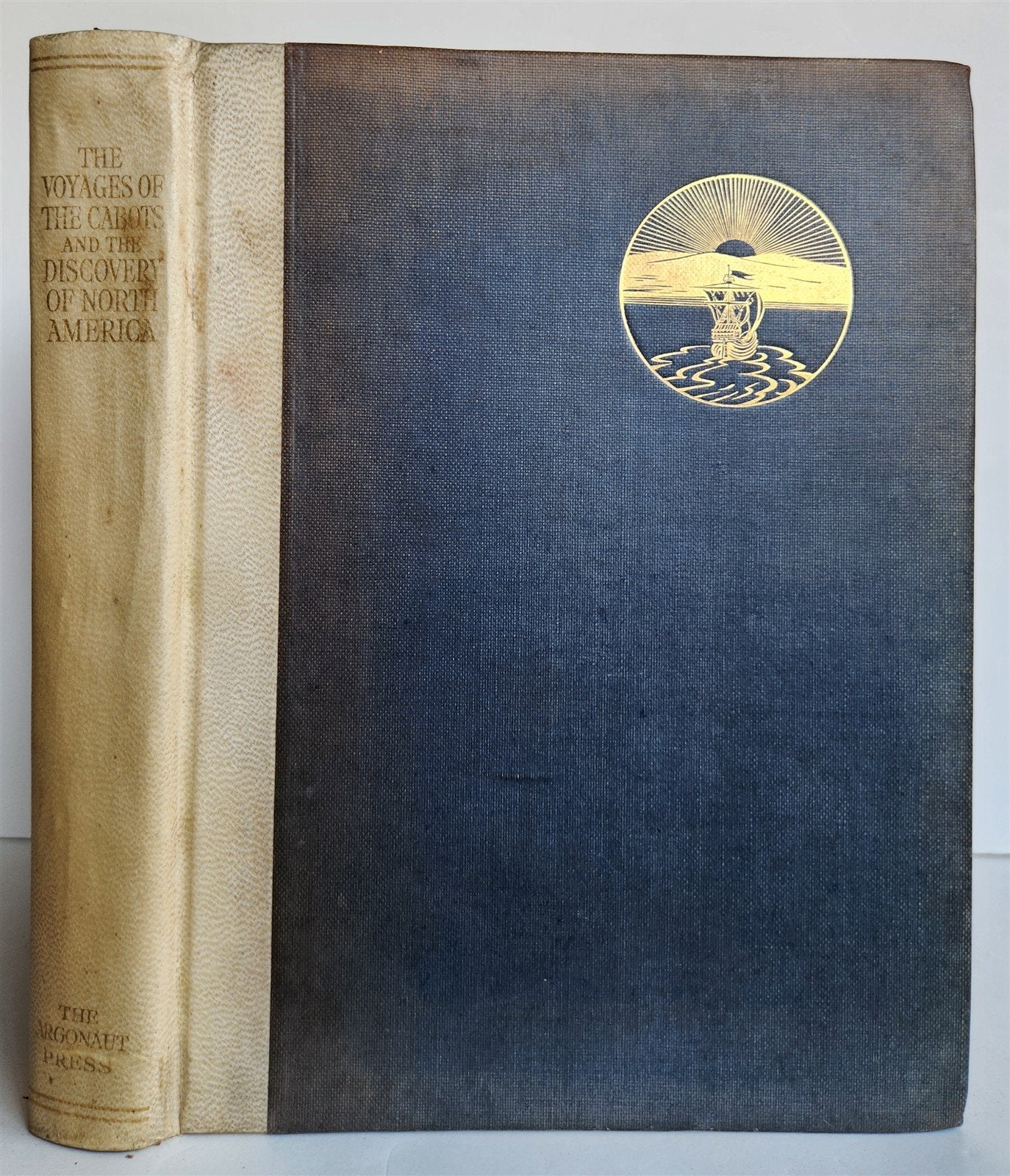 1929 Voyages of the Cabots ENGLISH DISCOVERY of AMERICA ANTIQUE Americana
