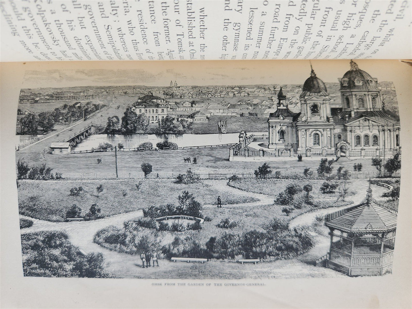 1885 Russian Central Asia Including Kuldja Bokhara Kiva Merv ANTIQUE illustrated
