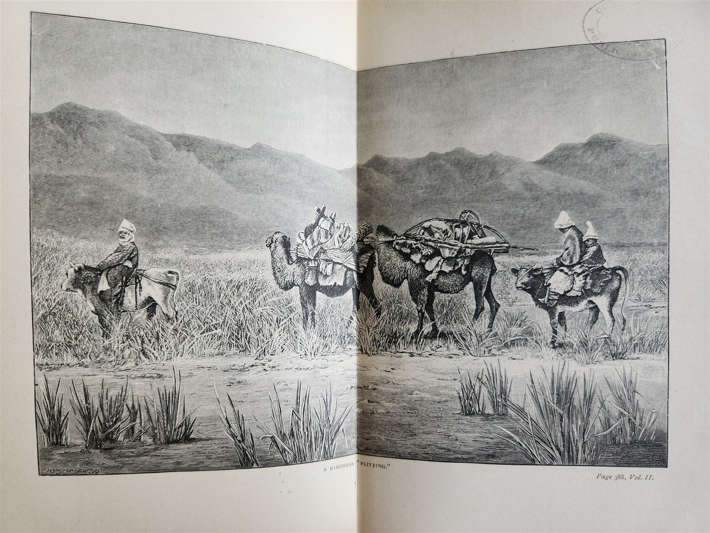 1885 Russian Central Asia Including Kuldja Bokhara Kiva Merv ANTIQUE illustrated