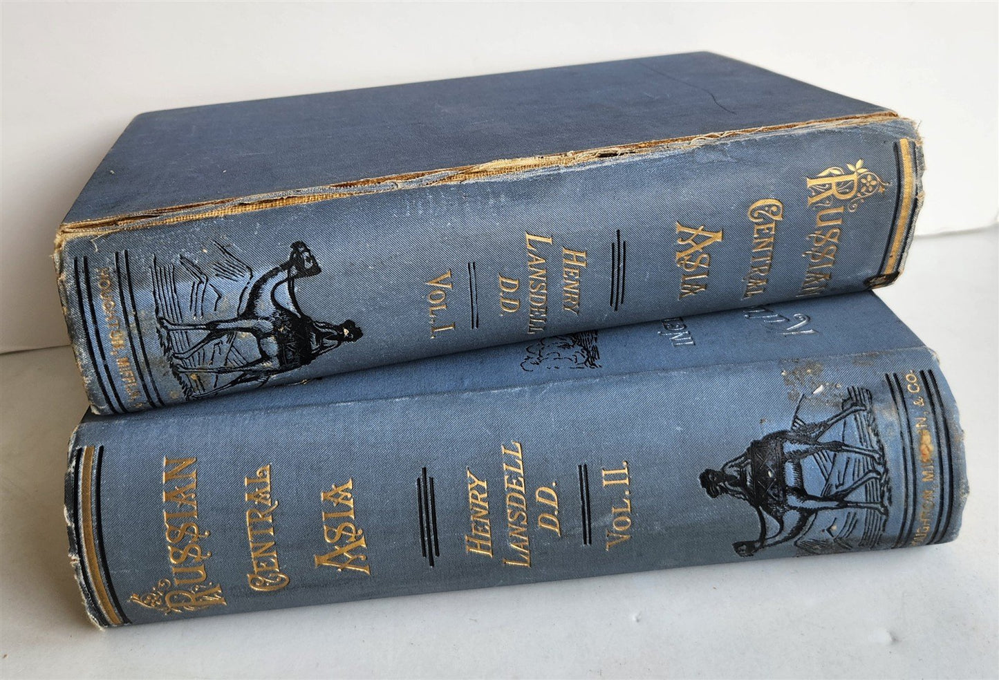 1885 Russian Central Asia Including Kuldja Bokhara Kiva Merv ANTIQUE illustrated