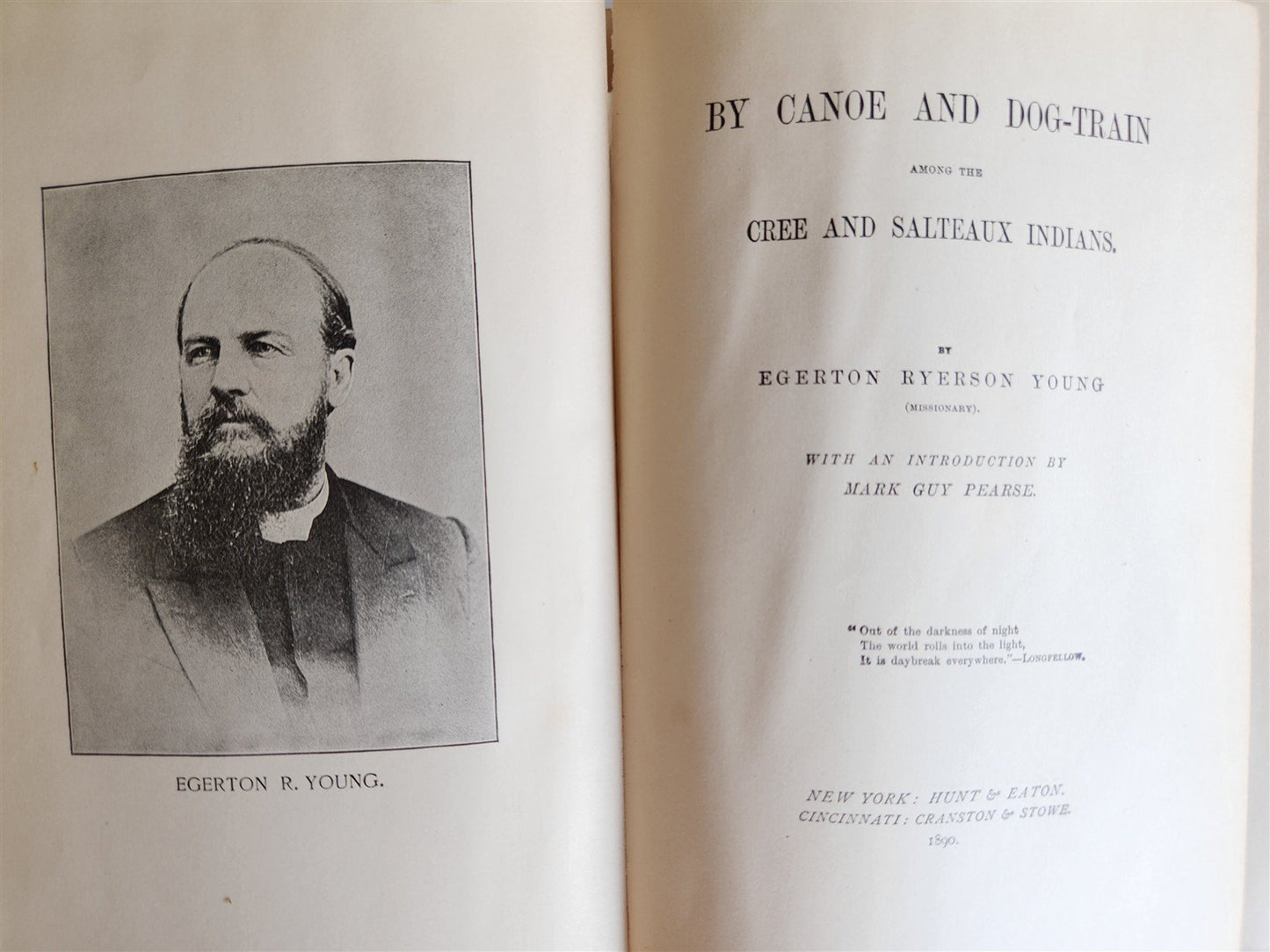 1890 By Canoe & Dog-Train Among the Cree & Salteaux Indians ANTIQUE illustrated
