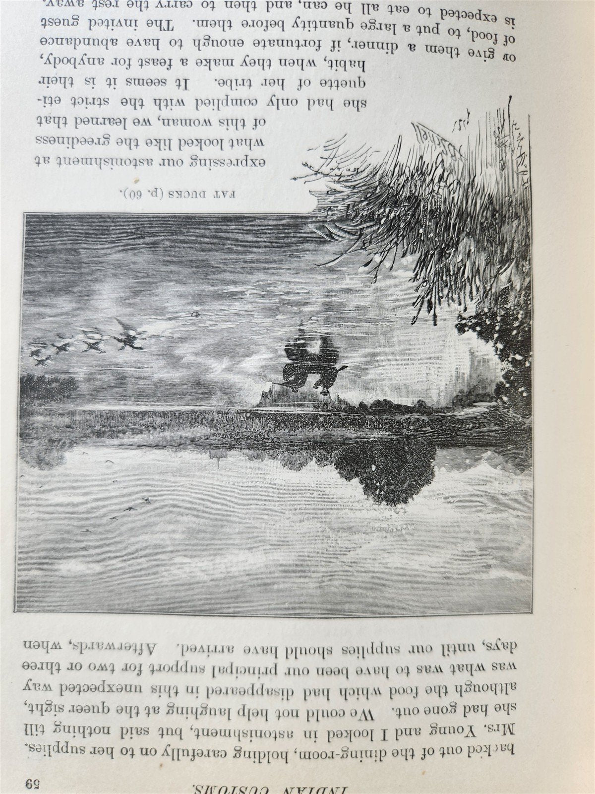 1890 By Canoe & Dog-Train Among the Cree & Salteaux Indians ANTIQUE illustrated