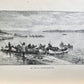 1890 By Canoe & Dog-Train Among the Cree & Salteaux Indians ANTIQUE illustrated