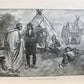 1890 By Canoe & Dog-Train Among the Cree & Salteaux Indians ANTIQUE illustrated