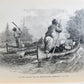 1890 By Canoe & Dog-Train Among the Cree & Salteaux Indians ANTIQUE illustrated