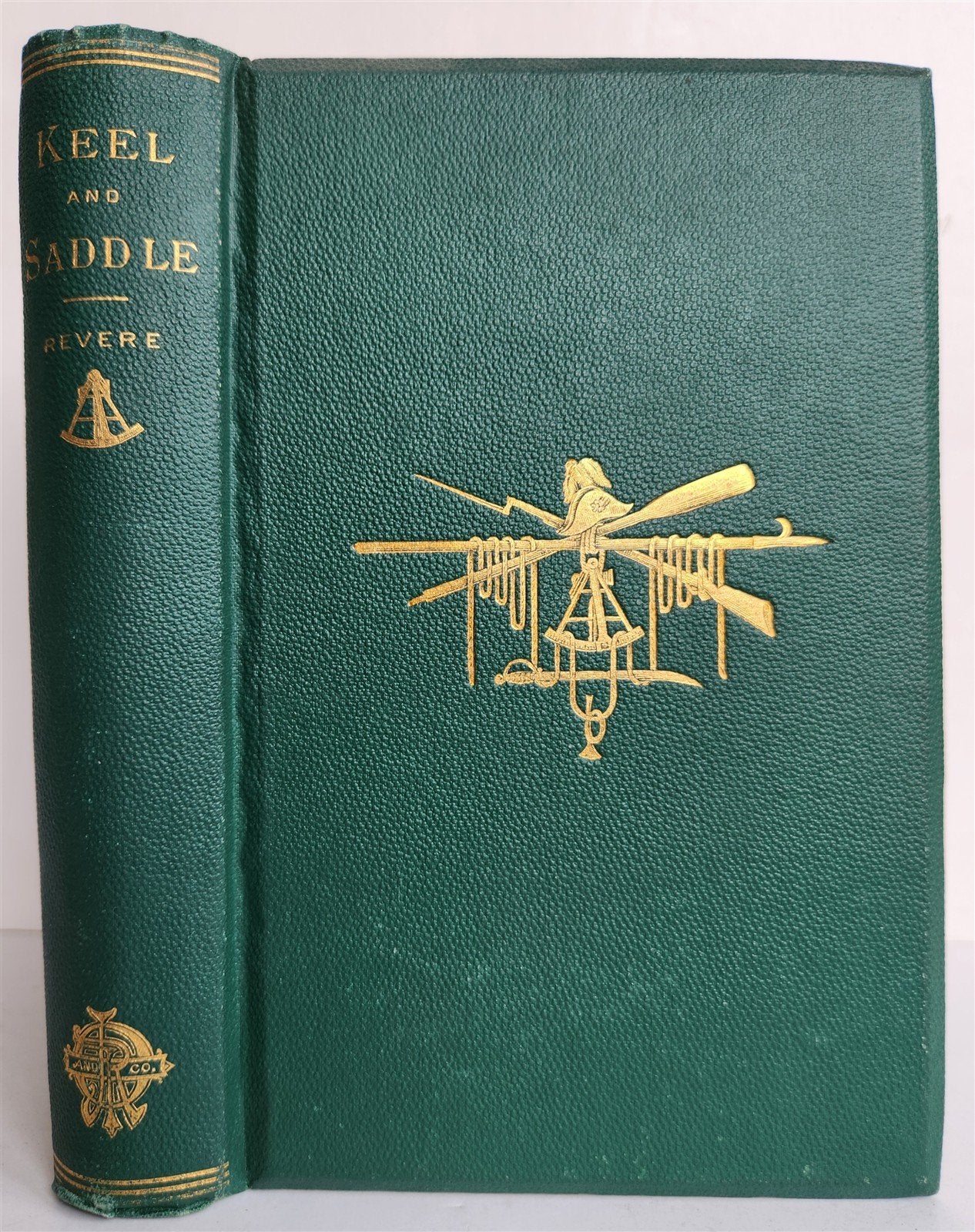 1872 Keel and Saddle Retrospect of 40 Years of Military & Naval Service ANTIQUE