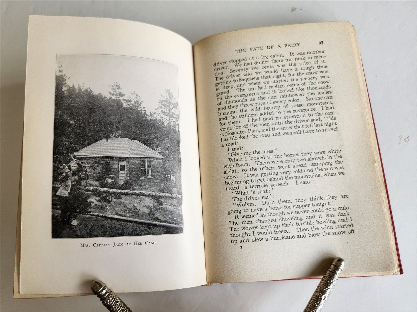 1910 The Fate of a Fairy 27 Years in the Far West By Ellen E. Jack ANTIQUE