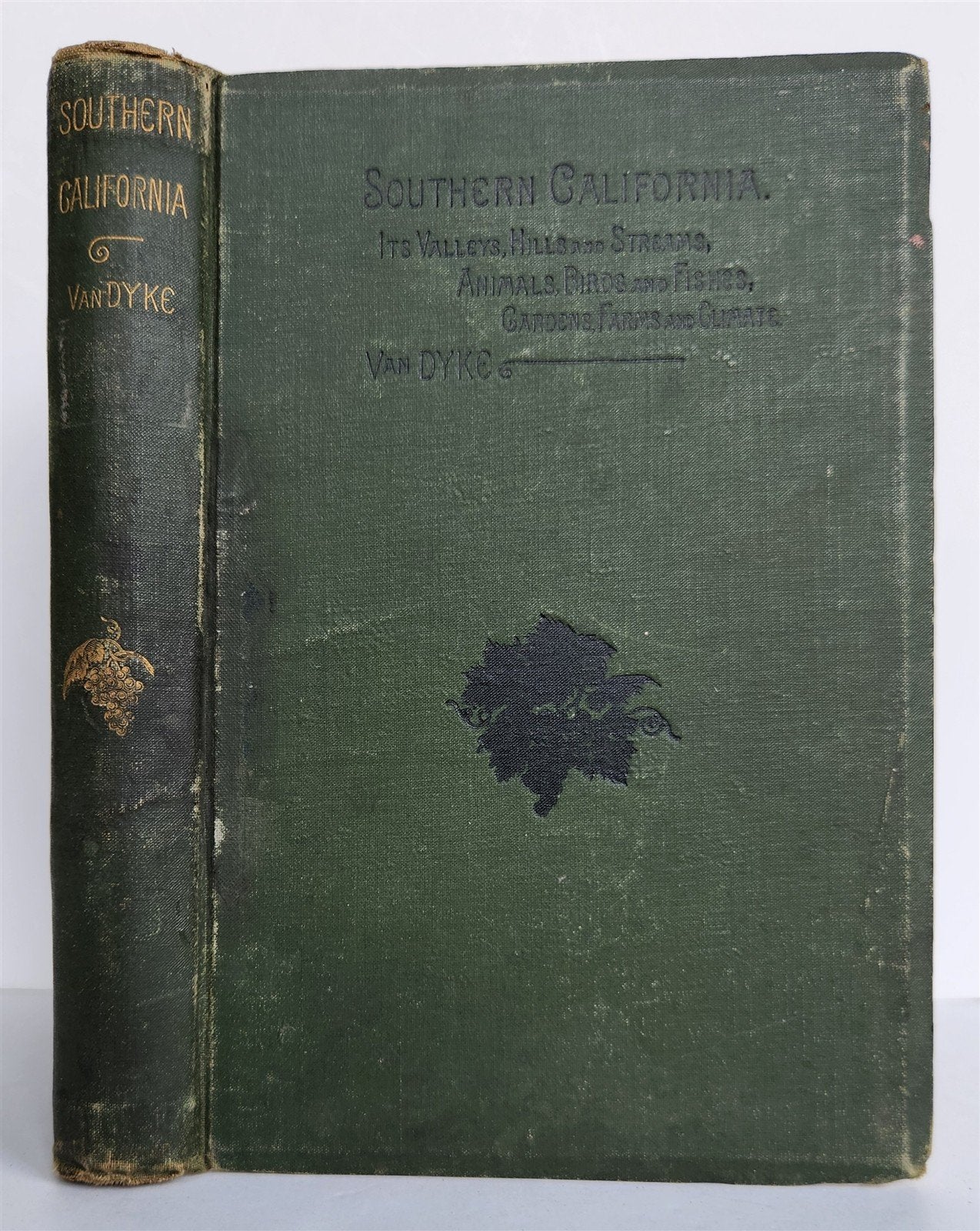 1886 SOUTHERN CALIFORNIA Its Valleys, Hills & Streams ANTIQUE Americana