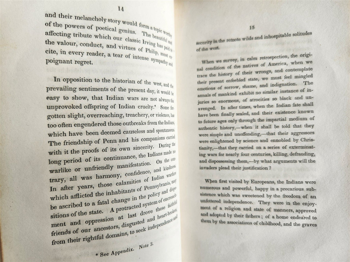 1836 DISCOURSE ON SURVIVING REMNANT OF INDIAN RACE in US ANTIQUE Americana