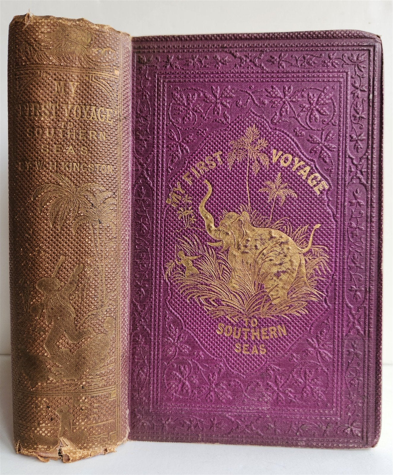 1860 MY FIRST VOYAGE TO SOUTHERN SEAS by KINGSTON ANTIQUE