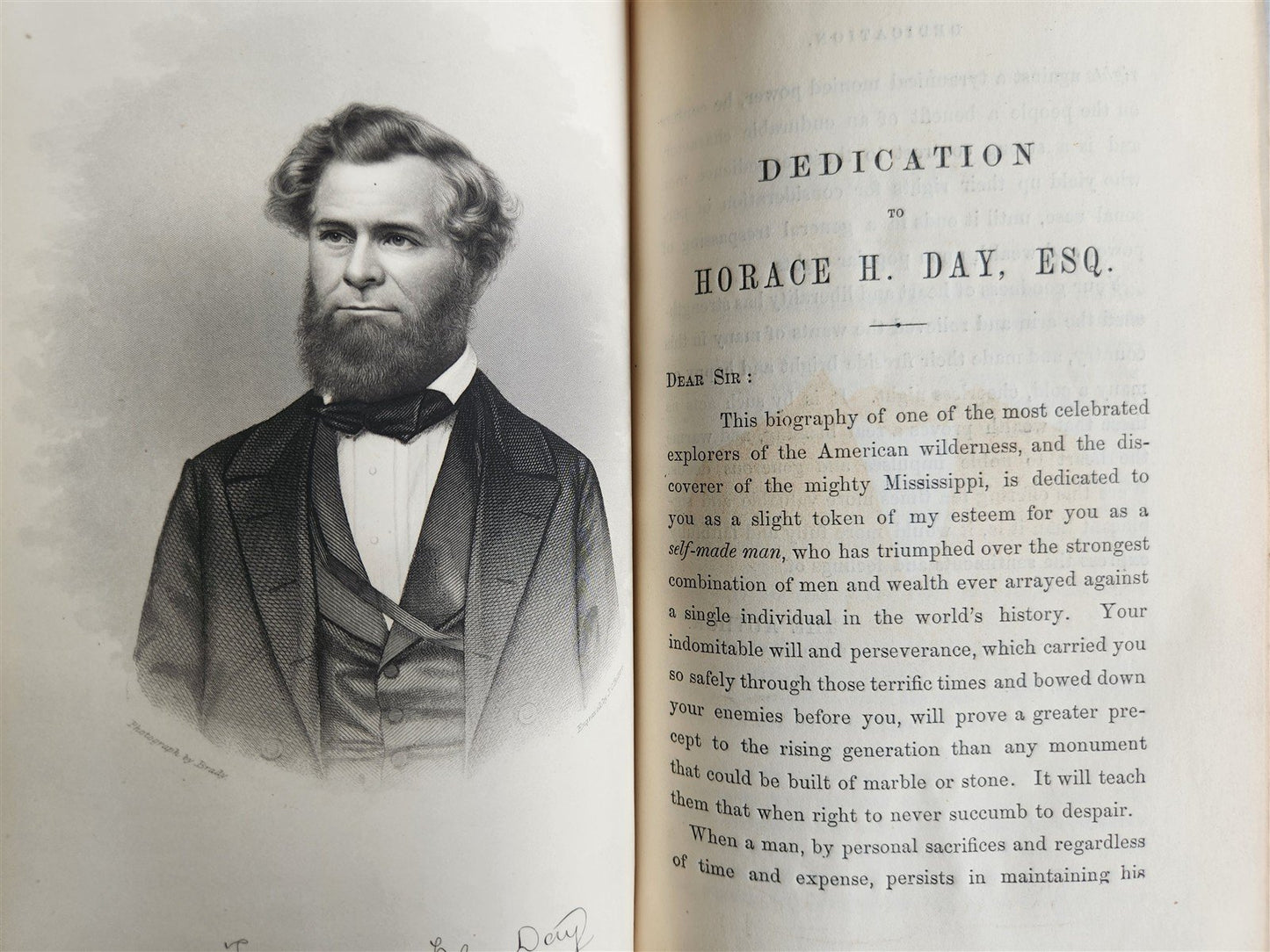 1858 Tavels & Adventures of Ferdinand De Soto Discoverer of Mississippi ANTIQUE