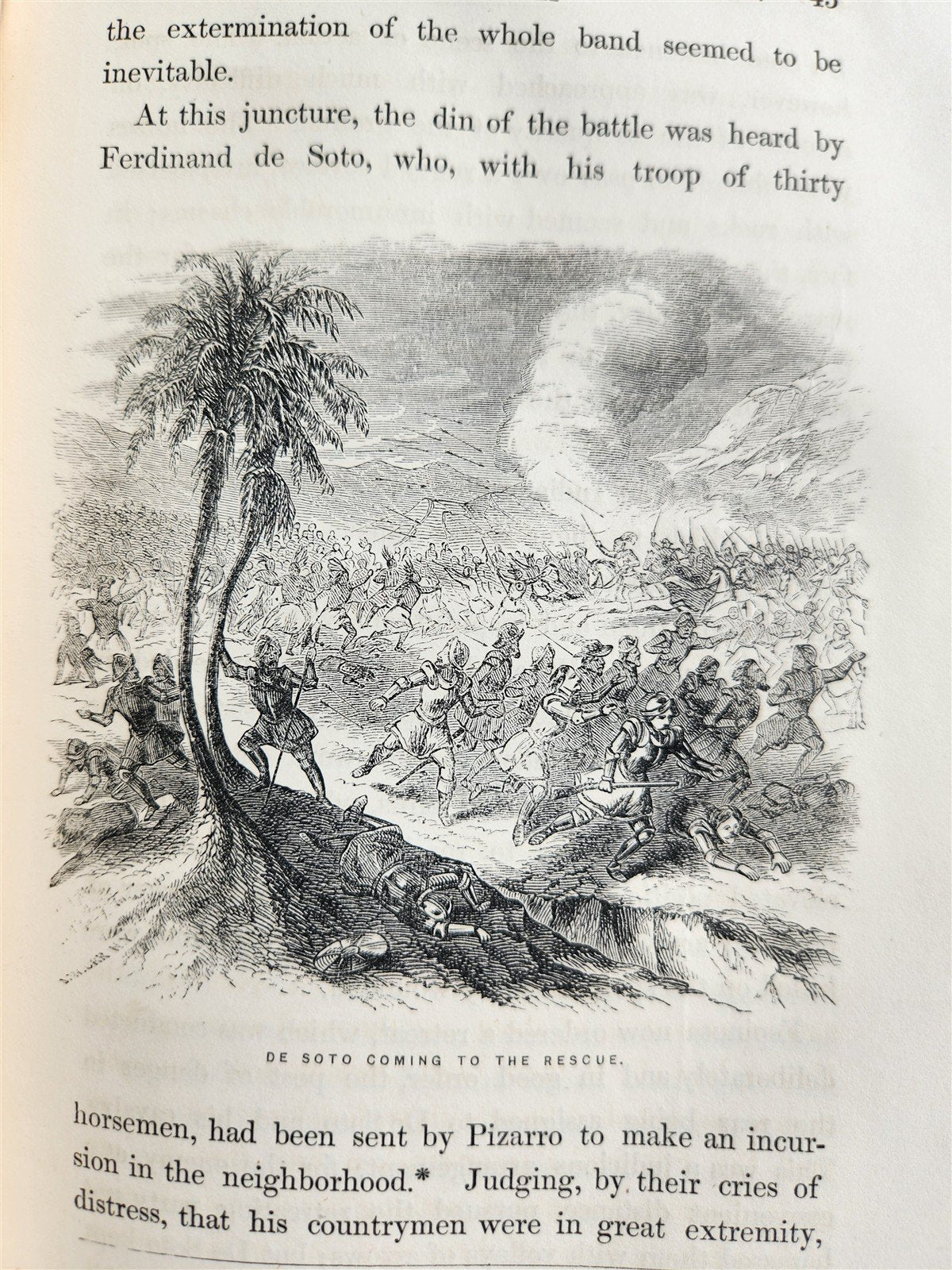 1858 Tavels & Adventures of Ferdinand De Soto Discoverer of Mississippi ANTIQUE