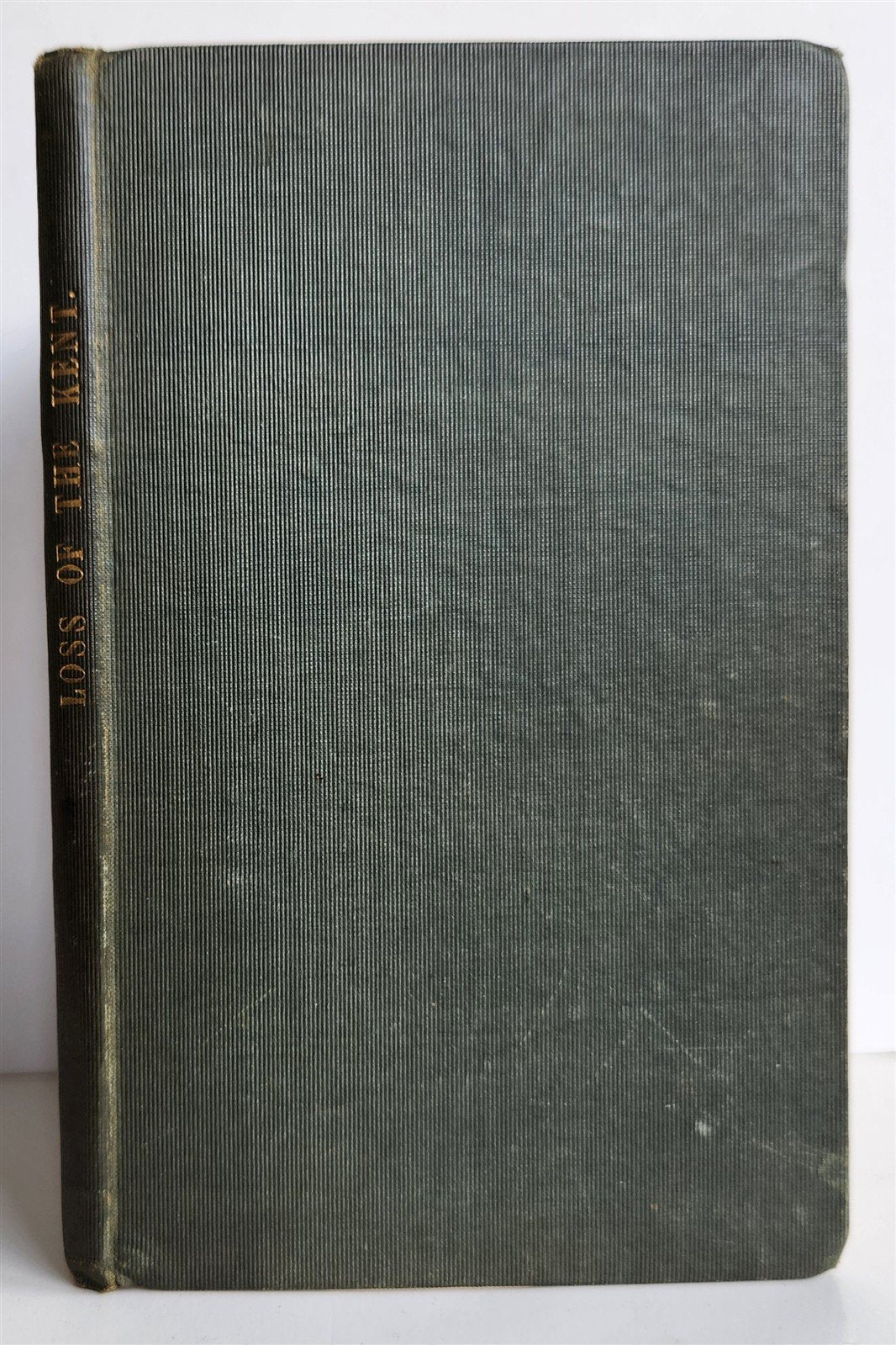 1825 Narrative of loss of Kent East Indiaman by fire in Bay of Biscay ANTIQUE