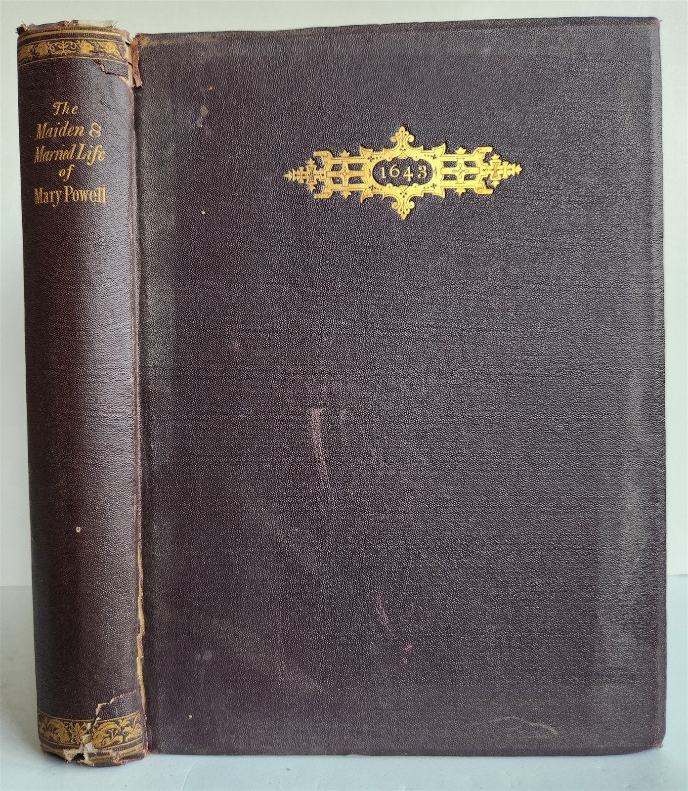 1870 Maiden & Married Life of MARY POWELL Mistress Milton ANTIQUE illustrated