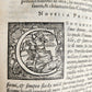 1573 DECAMERON by GIOVANNI BOCCACCHIO Giunti Press antique RARE