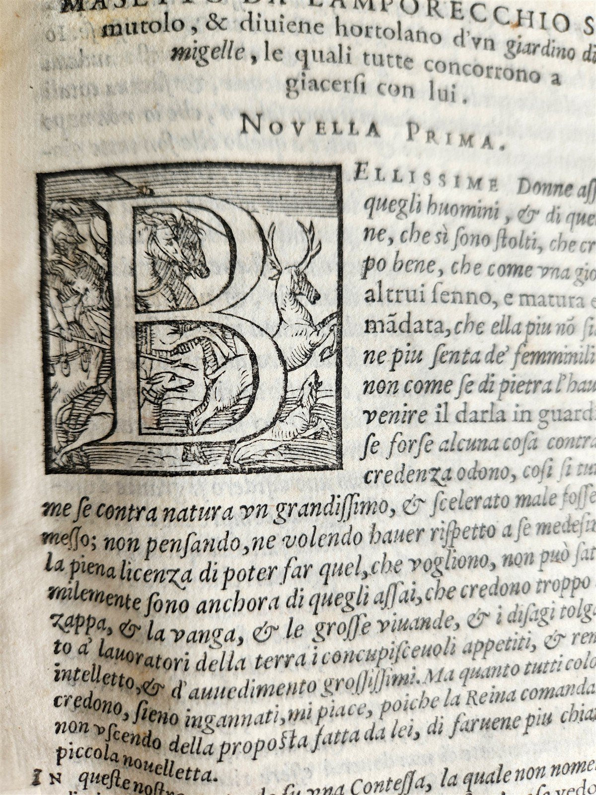 1573 DECAMERON by GIOVANNI BOCCACCHIO Giunti Press antique RARE