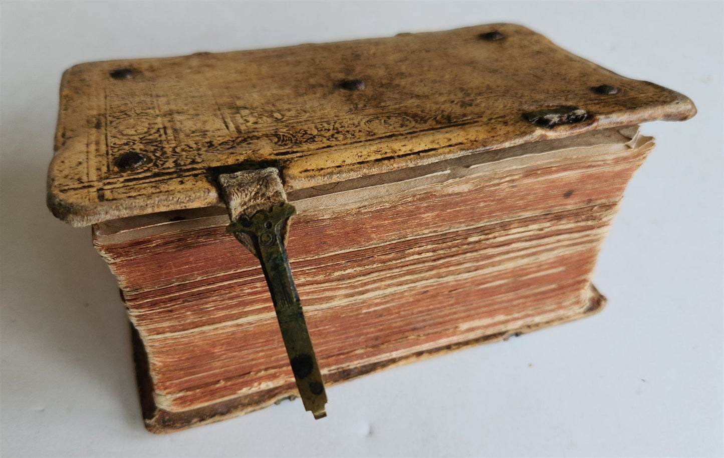 1582 CICERO Epistolarum Familiarium antique 16th CENTURY PIGSKIN BINDING