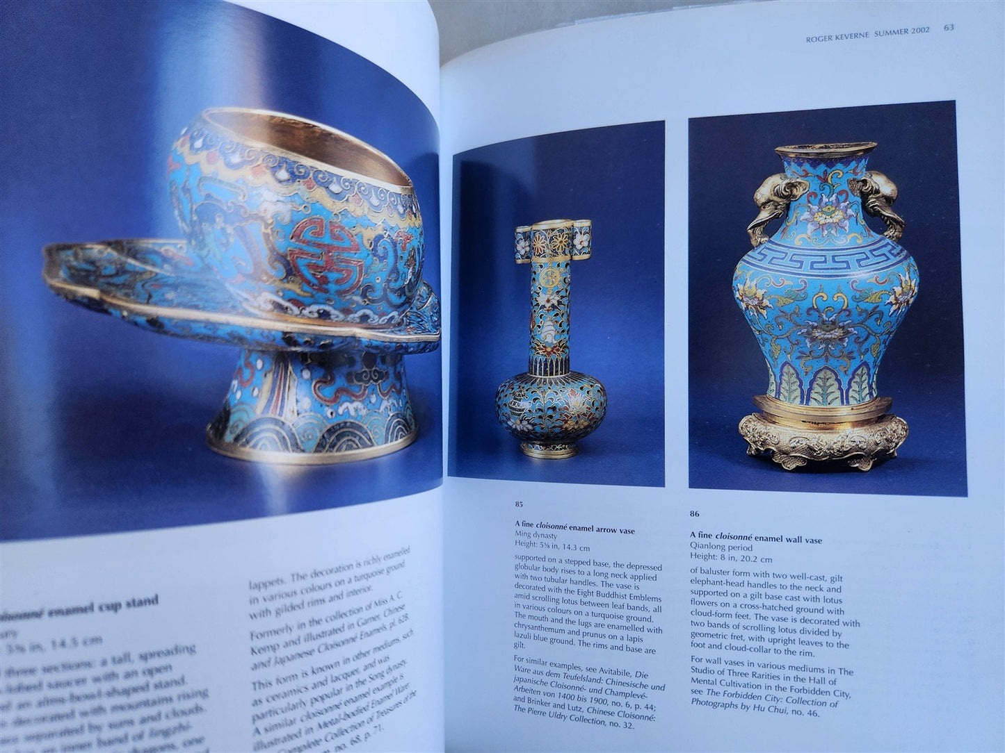 CHINESE ART & CERAMICS ROGER KEVERNE 2002 EXHIBITION CATALOG