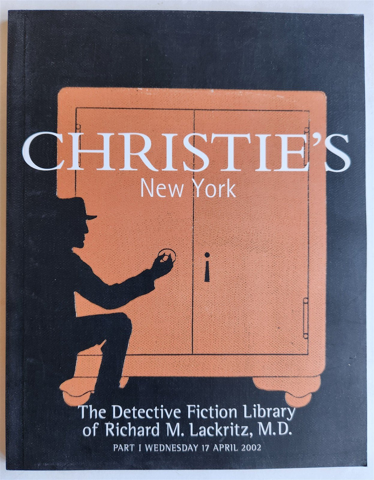 DETECTIVE FICTION LIBRARY of RICHARD LACKRITZ 2002 CHRISTIE'S AUCTION CATALOG