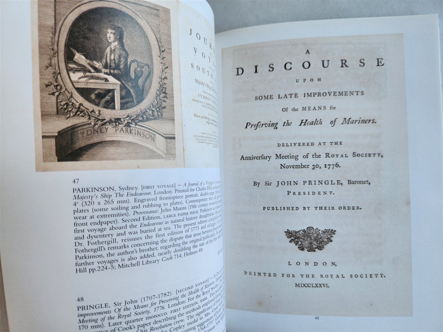 BOOKS including CAPTAIN COOK & HIS CIRCLE 2000 CHRISTIE'S AUCTION CATALOG
