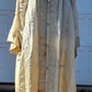 JEWISH WHITE SILK ROBE KITTEL antique JUDAICA