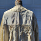 JEWISH WHITE SILK ROBE KITTEL antique JUDAICA