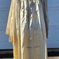 JEWISH WHITE SILK ROBE KITTEL antique JUDAICA