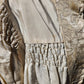 JEWISH WHITE SILK ROBE KITTEL antique JUDAICA