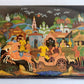 1981 STUNNING RUSSIAN PALEKH BOX HAND PAINTED SIGNED by ARTIST LARGE 5.5 by 8"