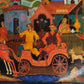 1981 STUNNING RUSSIAN PALEKH BOX HAND PAINTED SIGNED by ARTIST LARGE 5.5 by 8"