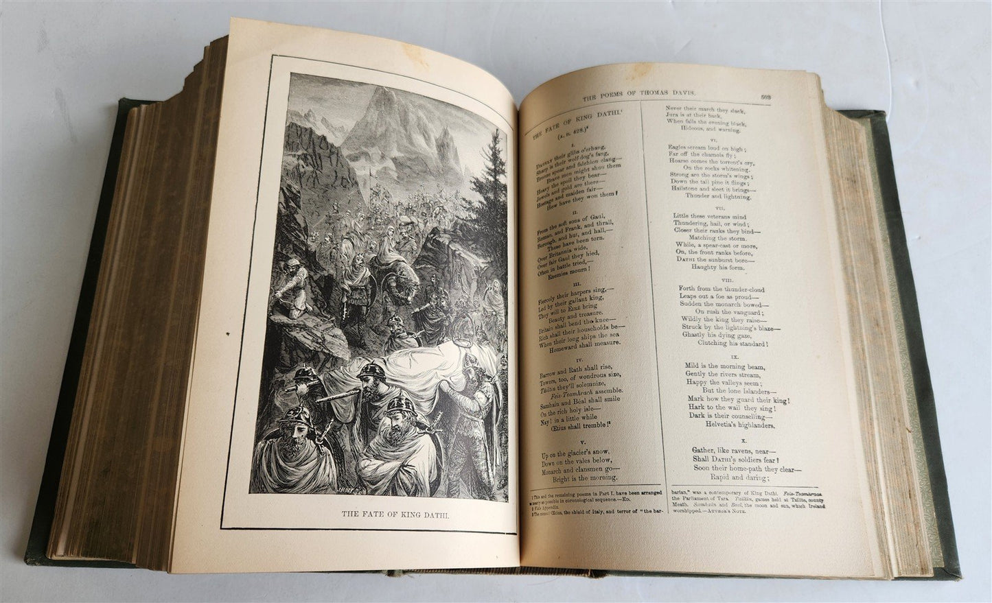 1887 POETRY AND SONG OF IRELAND illustrated ANTIQUE in ENGLISH