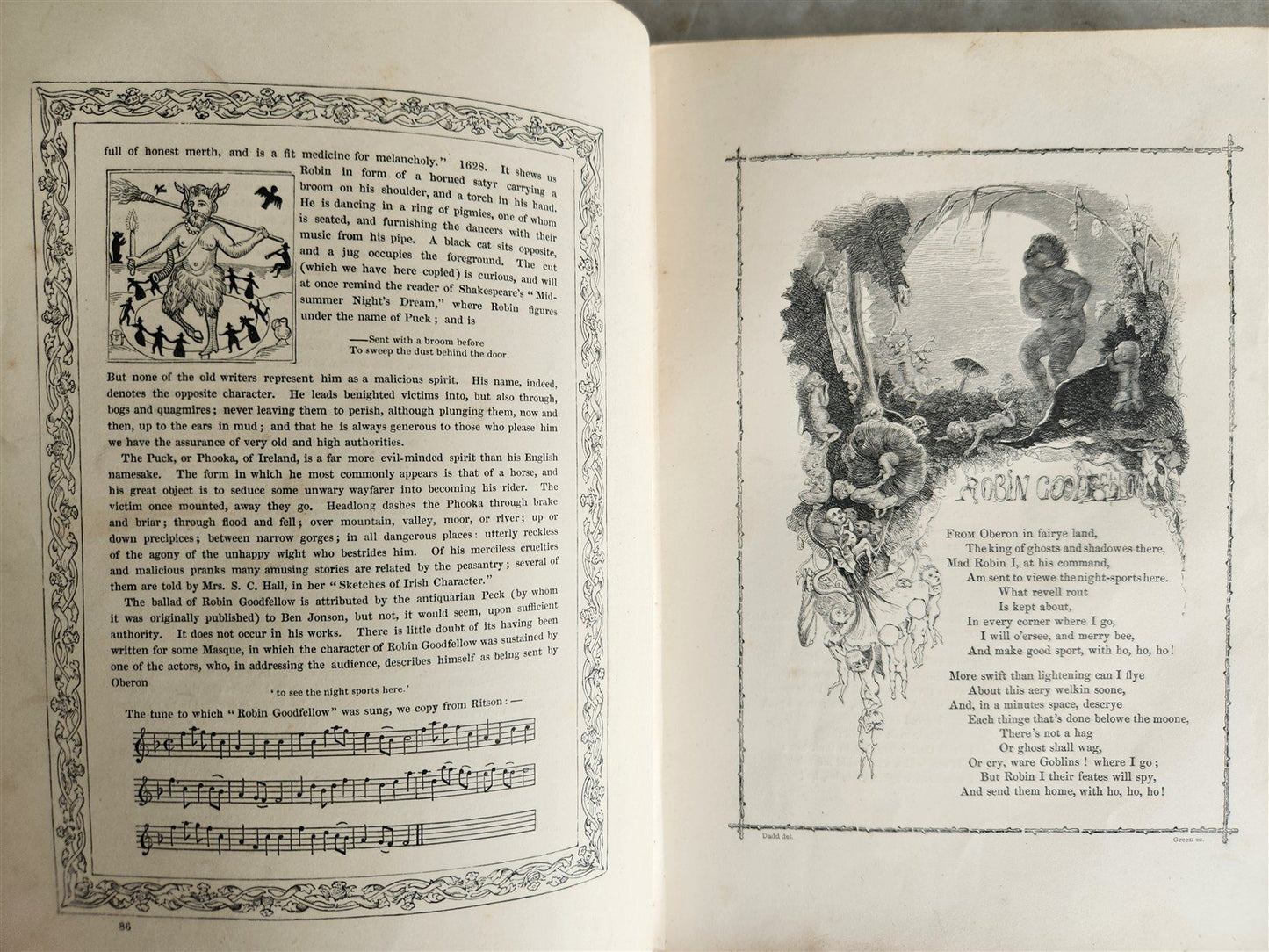 1853 THE BOOK OF BRITISH BALLADS illustrated POETRY ANTIQUE in ENGLISH