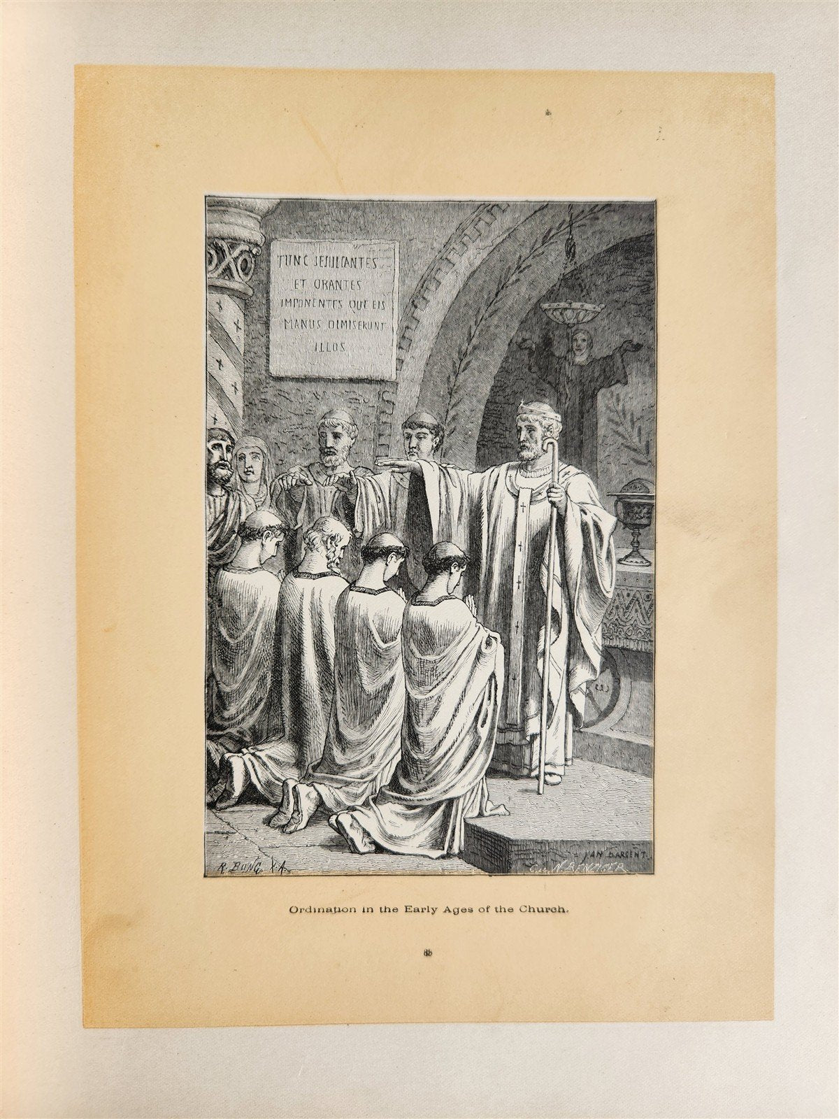 1885 FABIOLA or CHURCH of the CATACOMBS by Cardinal Wiseman illustrated ANTIQUE