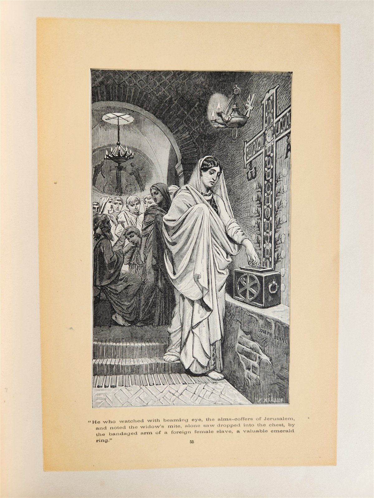 1885 FABIOLA or CHURCH of the CATACOMBS by Cardinal Wiseman illustrated ANTIQUE