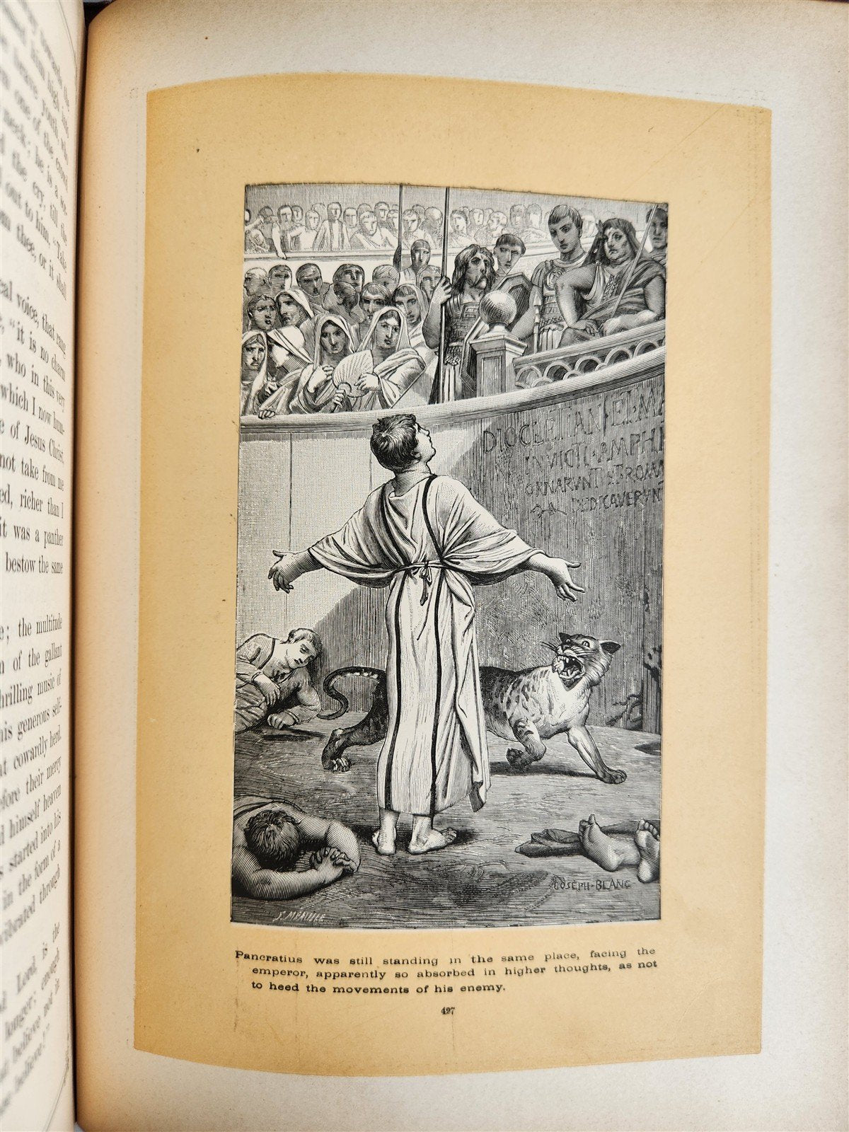 1885 FABIOLA or CHURCH of the CATACOMBS by Cardinal Wiseman illustrated ANTIQUE