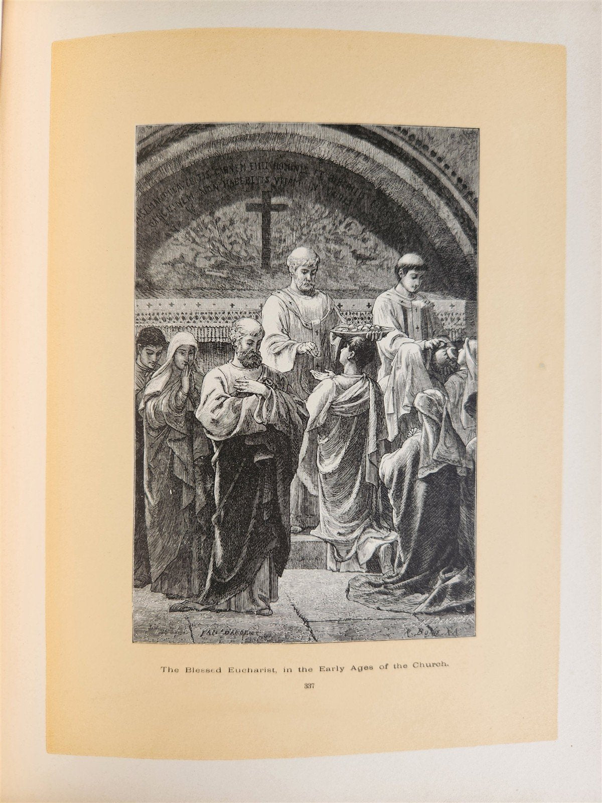 1885 FABIOLA or CHURCH of the CATACOMBS by Cardinal Wiseman illustrated ANTIQUE