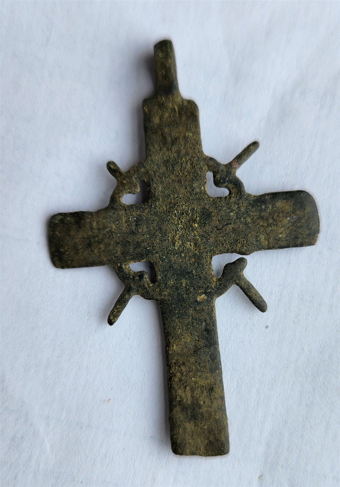 18th CENTURY RUSSIAN orthodox icon NECK CROSS