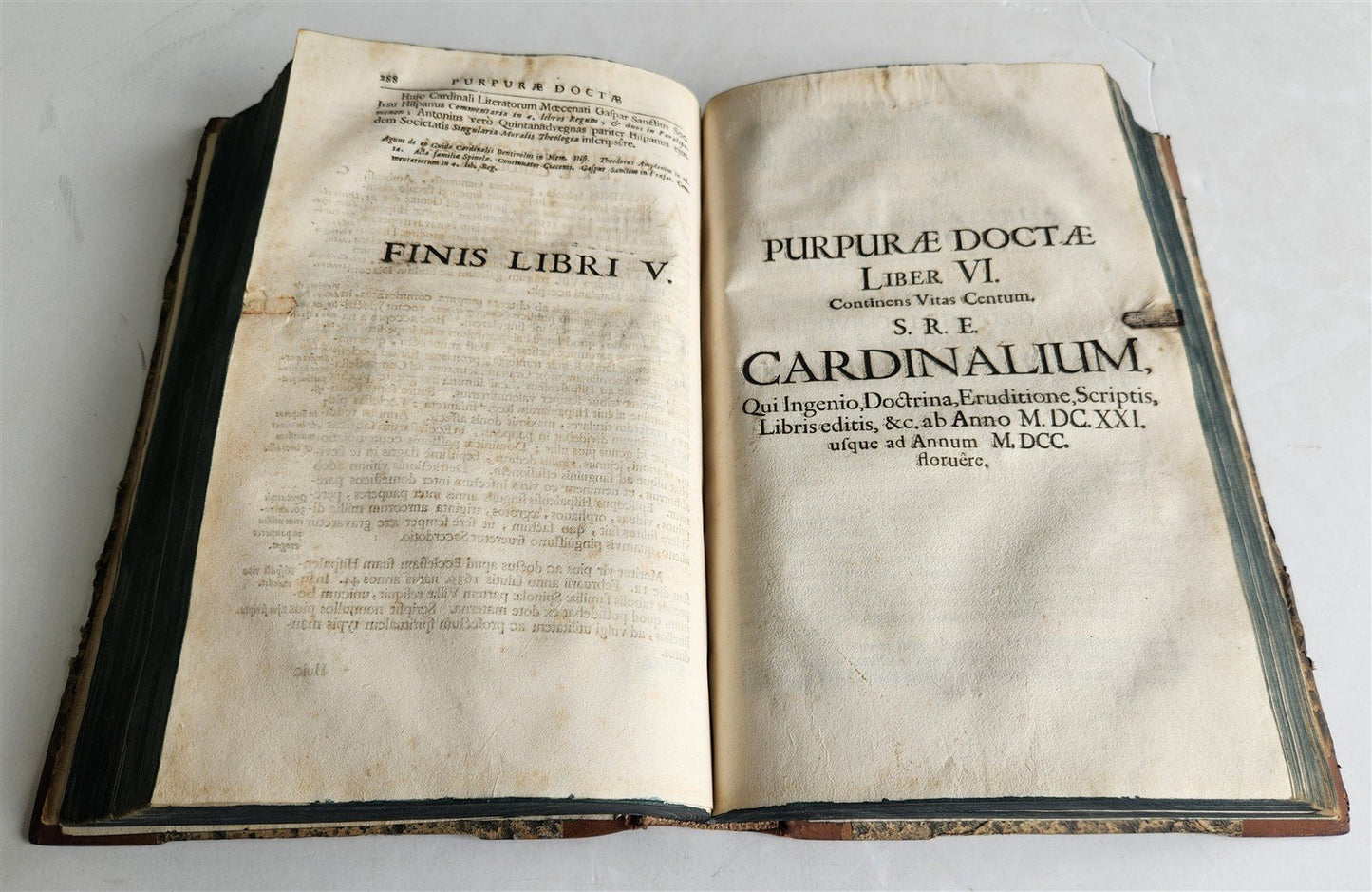 1714 PURPURA DOCTA by G.J. Eggs antique 18th century