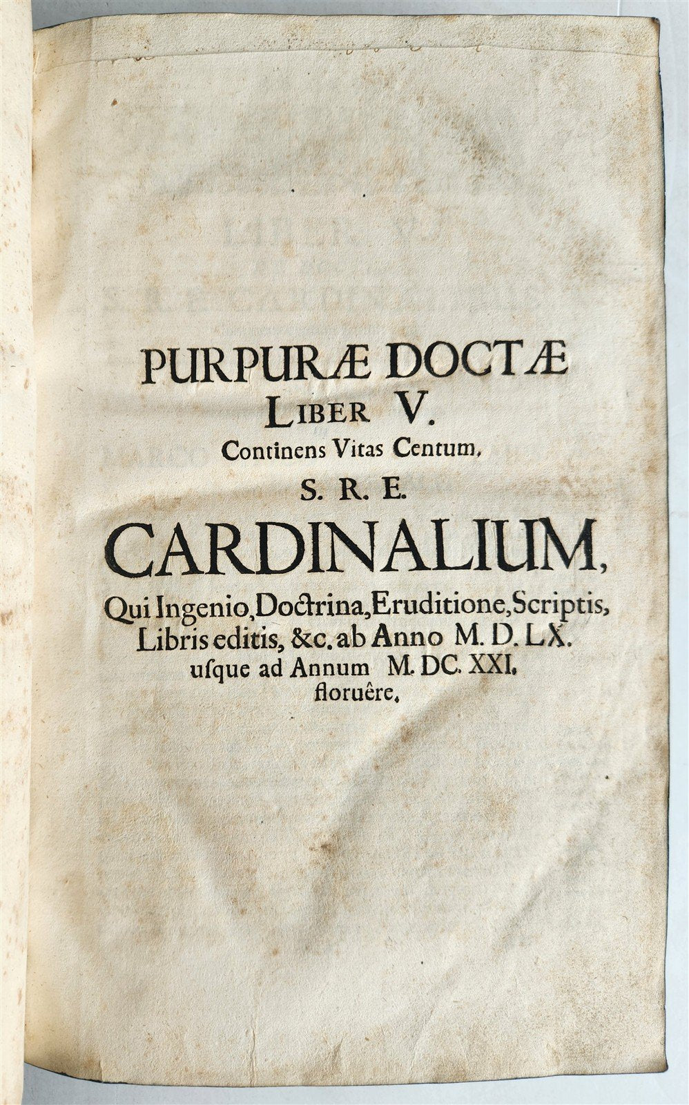 1714 PURPURA DOCTA by G.J. Eggs antique 18th century