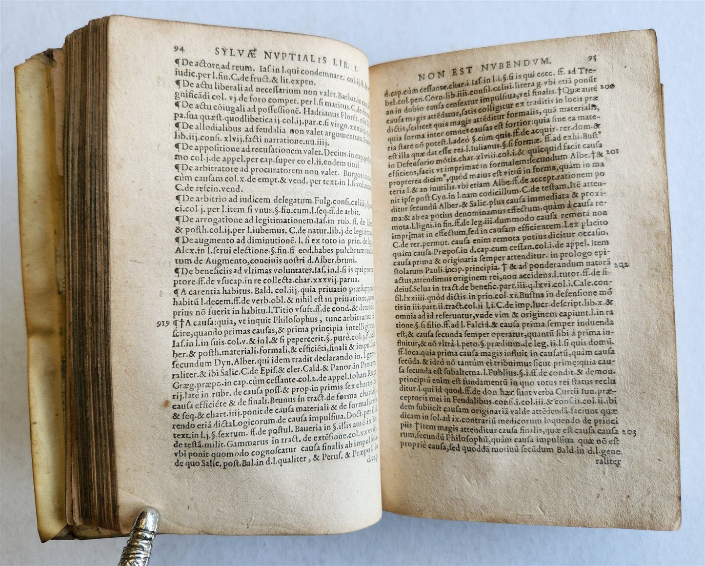 1602 TREATISE on MARRIAGE Sylva nuptialis FAMILY LAW antique Giovanni Nevizzano
