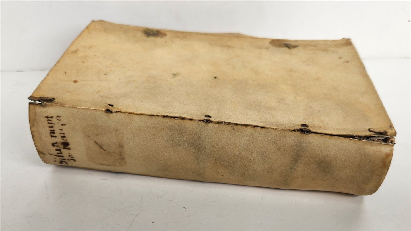 1602 TREATISE on MARRIAGE Sylva nuptialis FAMILY LAW antique Giovanni Nevizzano