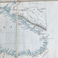 1854 SOUTHERN PORTION of CRIMEA antique MAP on CANVAS RUSSIAN TURKISH WAR ERA