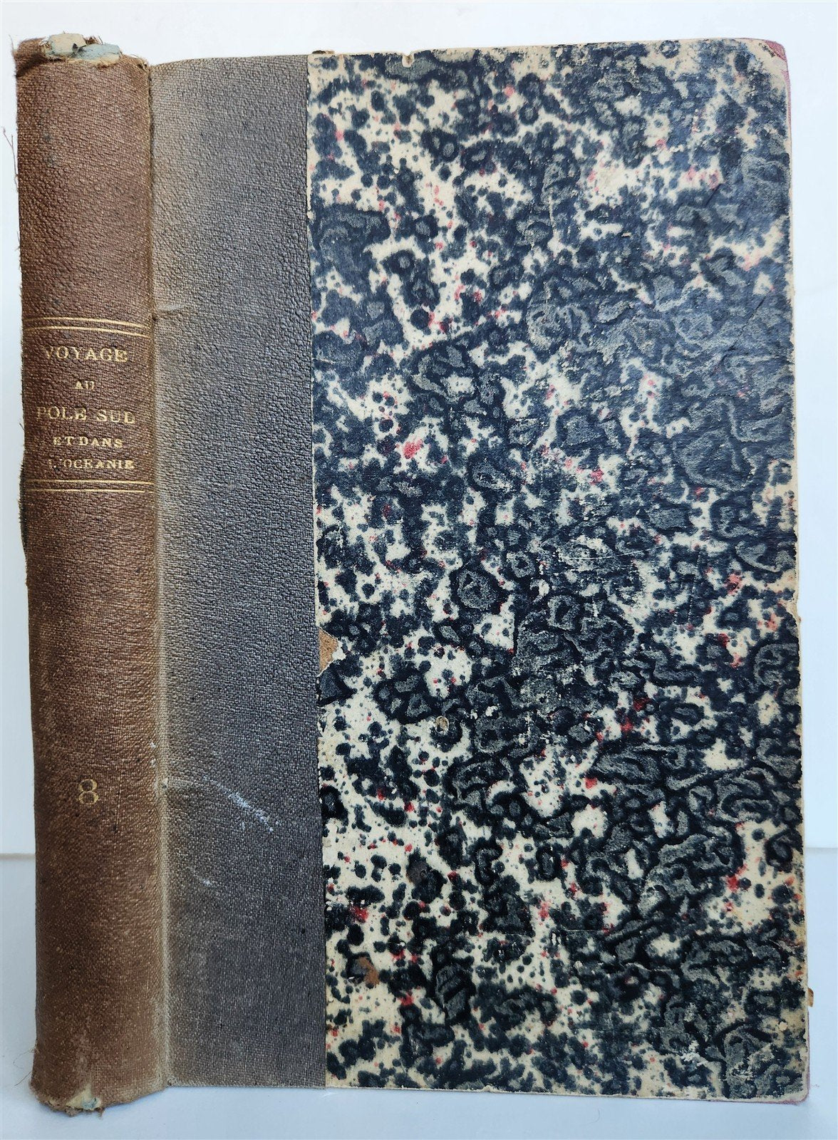 1840s VOYAGE AU POLE SUD et dans L'OCEANIE antique Vol. VIII NORTH POLE OCEANIA