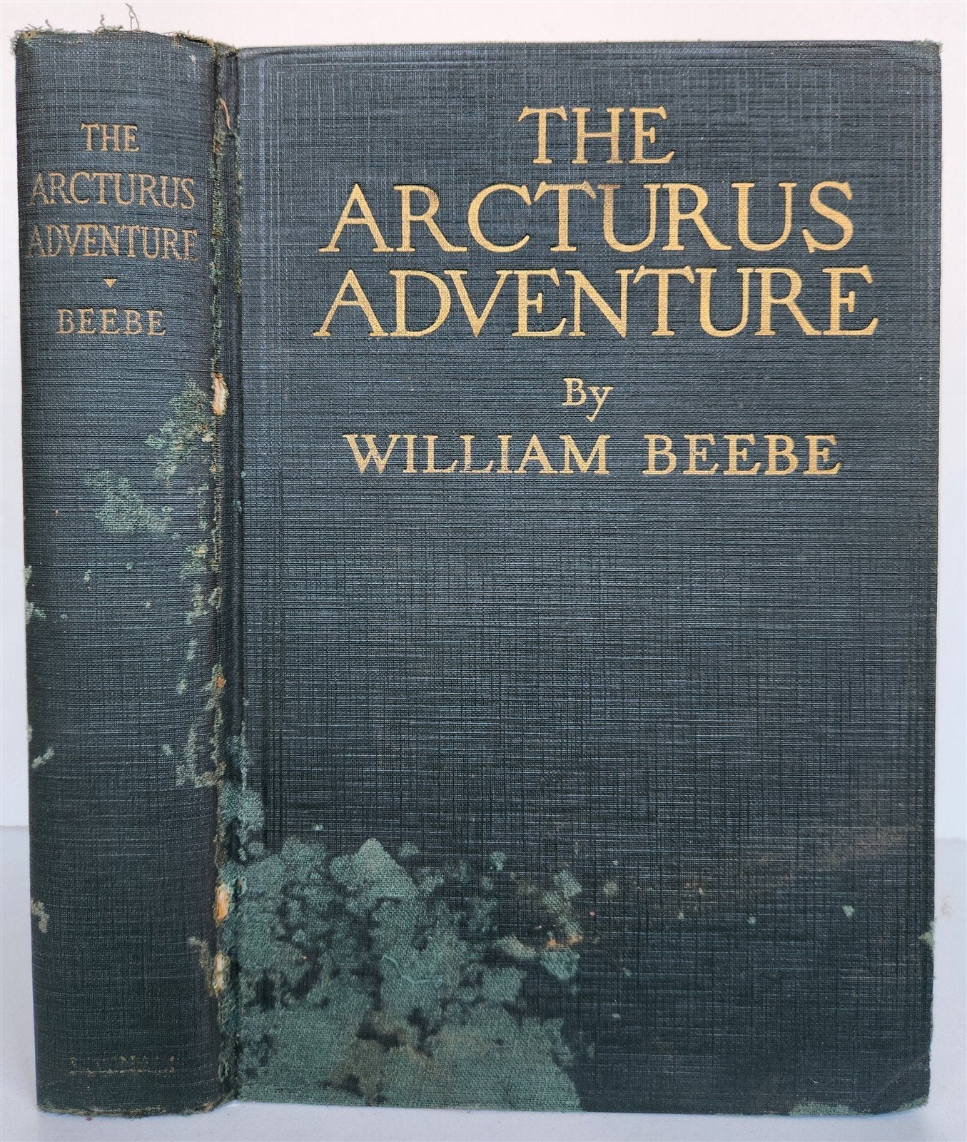 1926 THE ARCTURUS ADVENTURE by William Beebe antique ILLUSTRATED