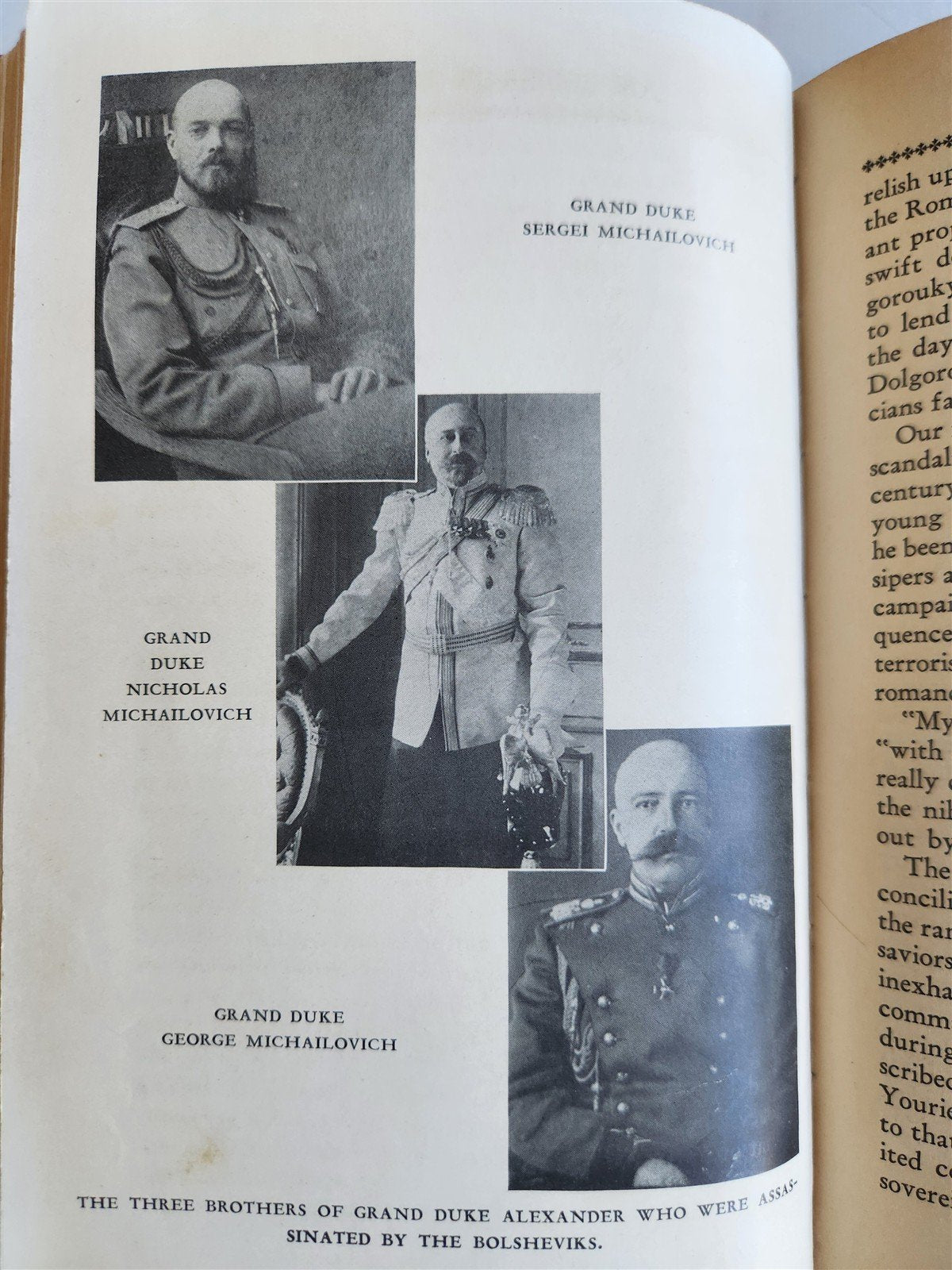 1932 ONCE A GRAND DUKE by Alexander Grand Duke of Russia antique ILLUSTRATED