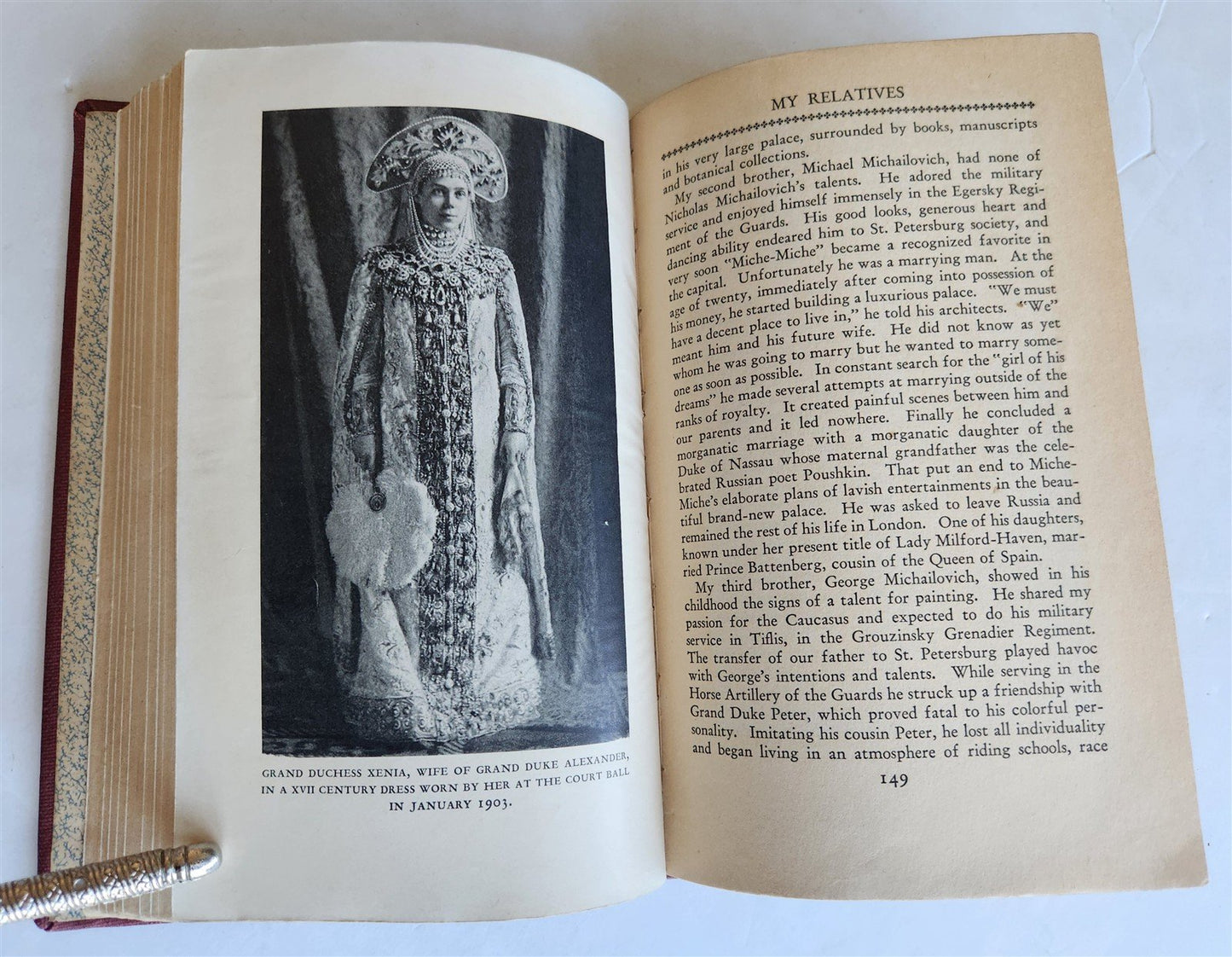 1932 ONCE A GRAND DUKE by Alexander Grand Duke of Russia antique ILLUSTRATED