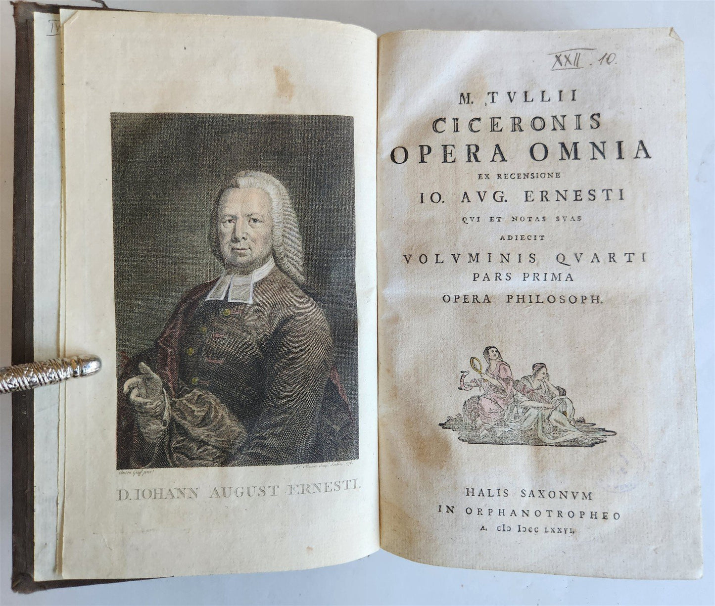 1776 CICERO OPERA OMNIA antique