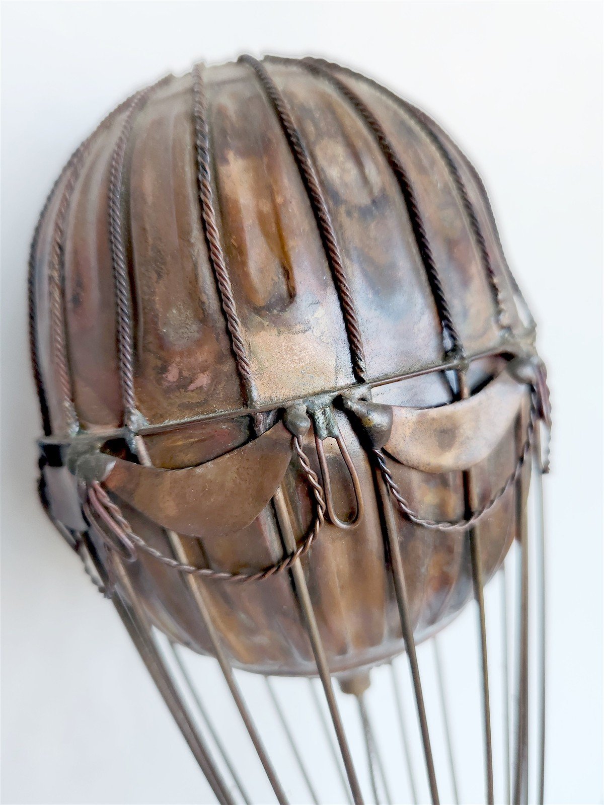 HOT AIR BALLOON artist made MID CENTURY MODERN SCULPTURE by BRIAN BIJAN