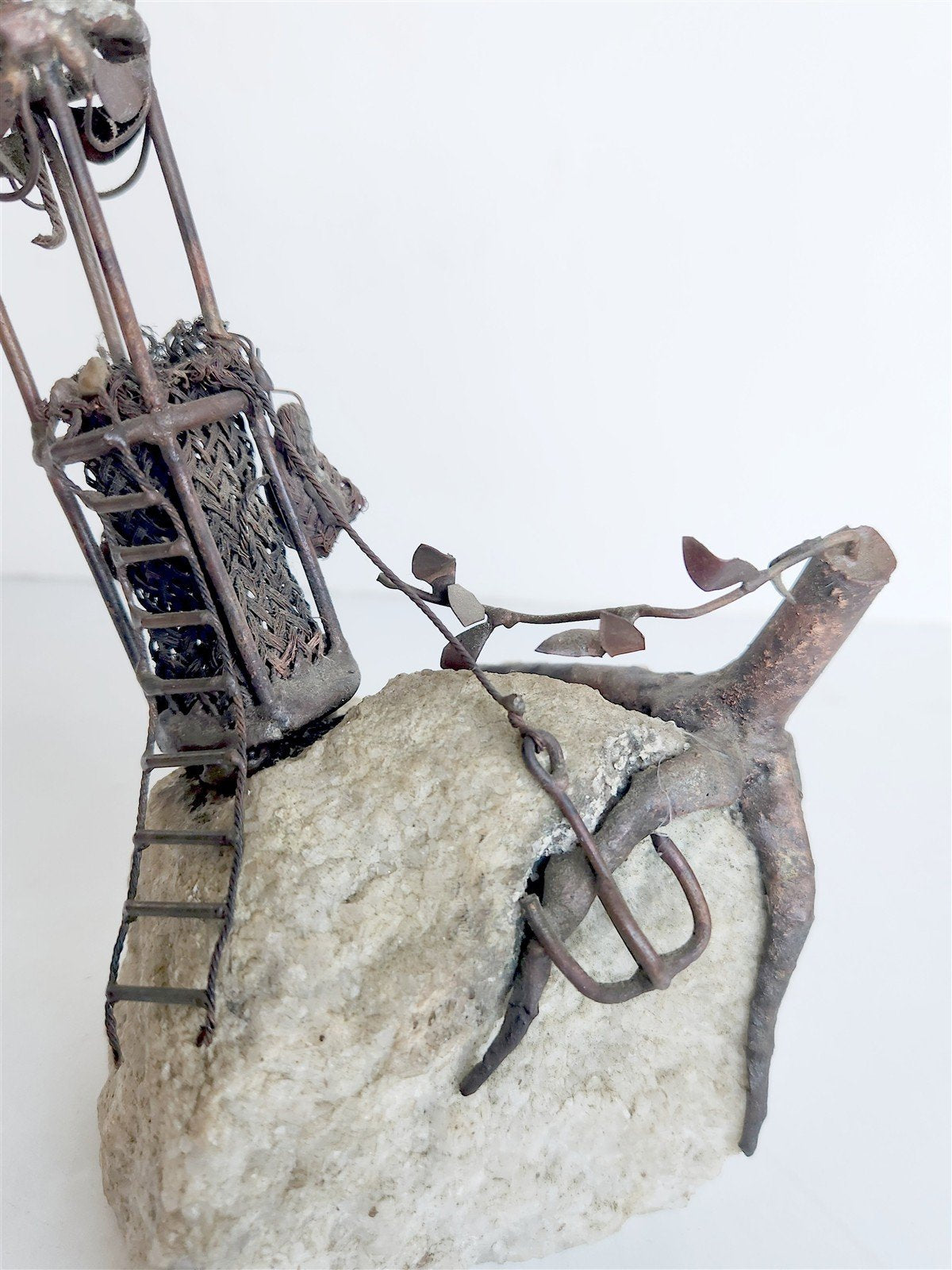 HOT AIR BALLOON artist made MID CENTURY MODERN SCULPTURE by BRIAN BIJAN